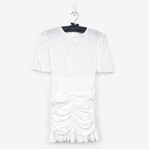 Lioness Out Of Love Mini Dress Size S White Coastal Resort Bridal Party Cocktail